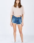 Dricoper Slouchy Denim Shorts