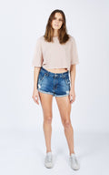 Dricoper Slouchy Denim Shorts